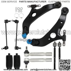 For Toyota Sienna 2004-2010 Front Lower Control Arm Ball Joint Stabilizer Bar 10pcs