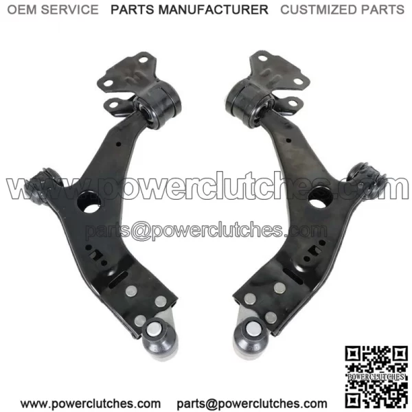 For Ford Escape 2013 - 2015 4PC Front Lower Control Arm Stabilizer Bar Ball Joint - Image 2