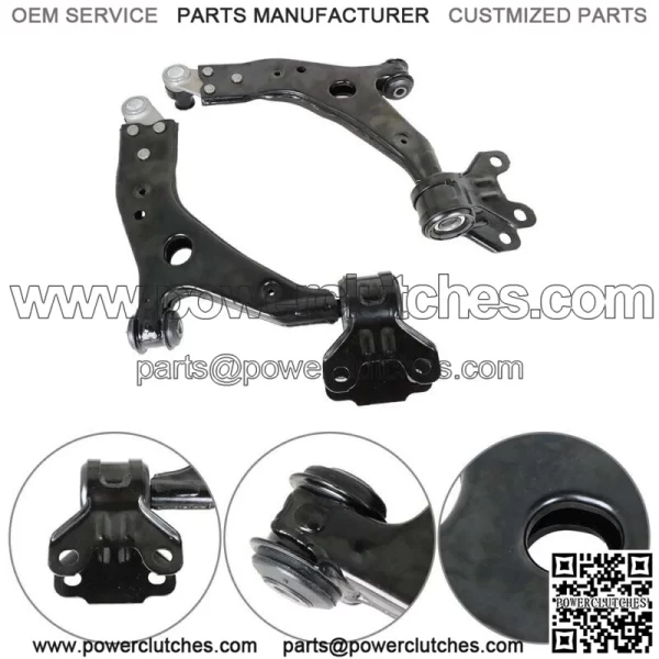 For Ford Escape 2013 - 2015 4PC Front Lower Control Arm Stabilizer Bar Ball Joint - Image 4