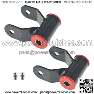 2x For 2002-2008 Dodge Ram 1500 2WD Drop Shackle Suspension Leveling Kit