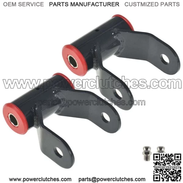2x For 2002-2008 Dodge Ram 1500 2WD Drop Shackle Suspension Leveling Kit - Image 4