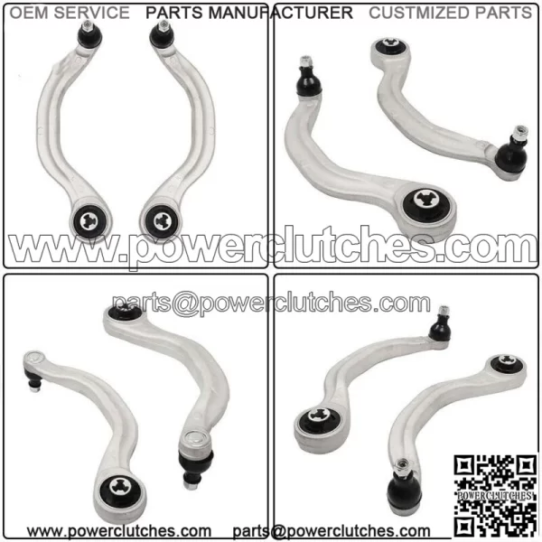 For Tesla 3 2017-2021 Front Upper & Lower Control Arm & Ball Joint Assy 6pcs - Image 4