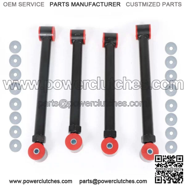 For 94-09 Dodge Ram 4X4 Upgraded Adjustable Front Upper Lower Control Arms 0-6" - Image 4