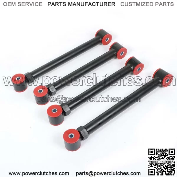 For 94-09 Dodge Ram 4X4 Upgraded Adjustable Front Upper Lower Control Arms 0-6" - Image 5