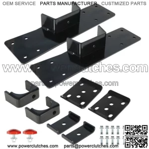For 1999-2006 Silverado 1500 Truck Rear Axle Flip & Frame C Notch 6" Drop Kit