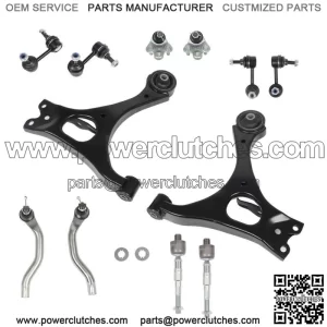 For Honda Civic 1.8L Control Arm Ball Joint Sway Bar Kit Non-Si 12X