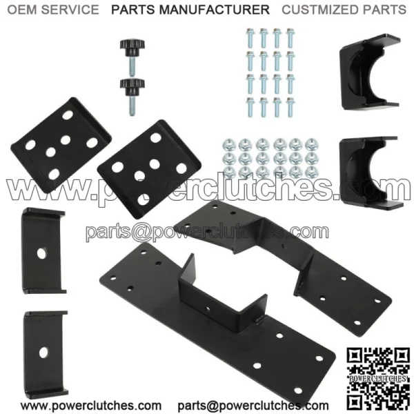For 1999-2006 Silverado and Sierra 1500 6" Rear Axle Lowering Kit with C Notch and Dropout - Image 3