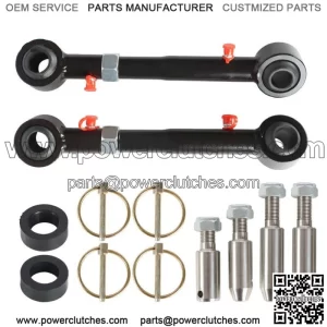 For Jeep Wrangler JK JKS 07-18 Front Sway Bar Links Disconnect for 2.5"-6" Lift