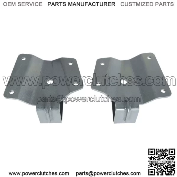 For 1999-06 Chevy Silverado and GMC Sierra 1500 4" Drop Kit Rear Brackets and Hangers - Image 4