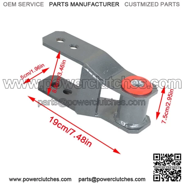 1984-2001 For Jeep Cherokee XJ Rear Clamp Adjustable 1-2" Leveling Kit - Image 4