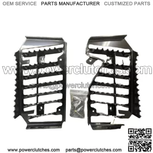 Can Am G2 Outlander Aluminum Self Cleaning Running Boards 715004759
