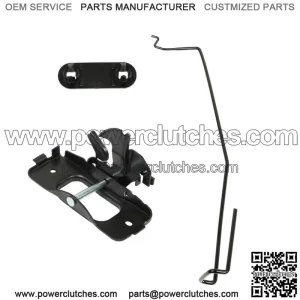 Hood Latch & Latch Kit, Tie Rod & Safety Latch For Dodge Ram 1500