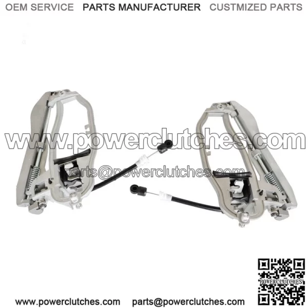 For BMW E53 X5 2000-2006 Front Left Right Side 2pcs Door Handle Frame Holders - Image 2