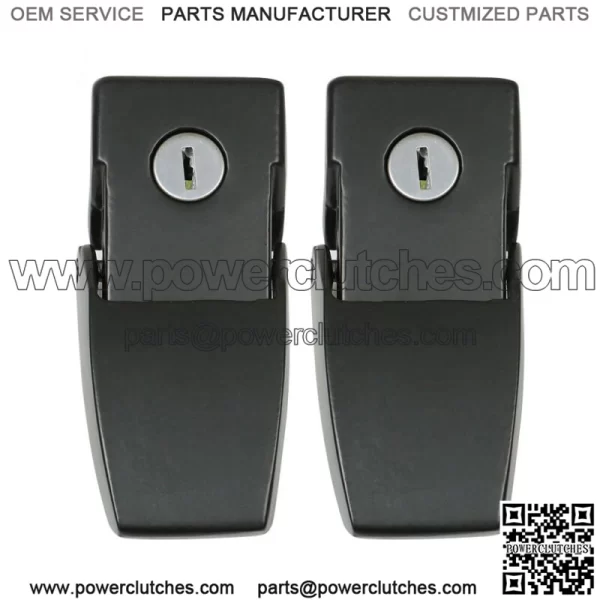 Hood Lock Latch Kit for Jeep Wrangler JK JKU JL JLU JT 2007-2023 - Image 2