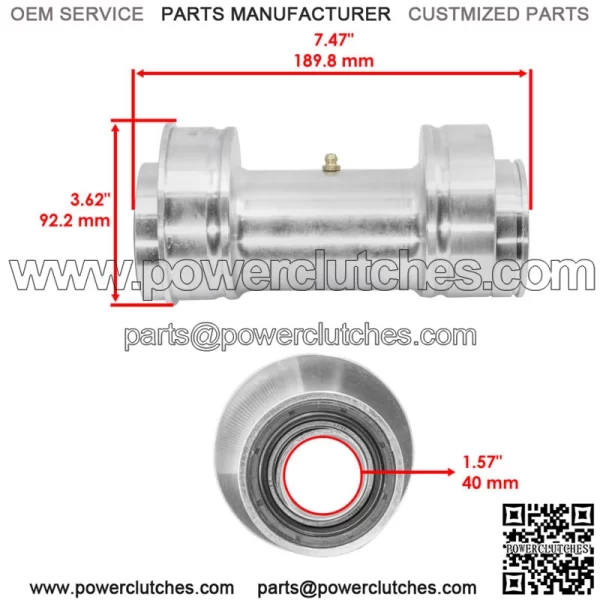 Rear Axle Bearing Carrier Hub for Canam DS450 2008-2009 705500644 - Image 2