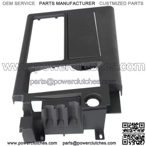 For 1994-1996 Corvette C4 6 Speed Manual Shift Plate Console Black Rubber