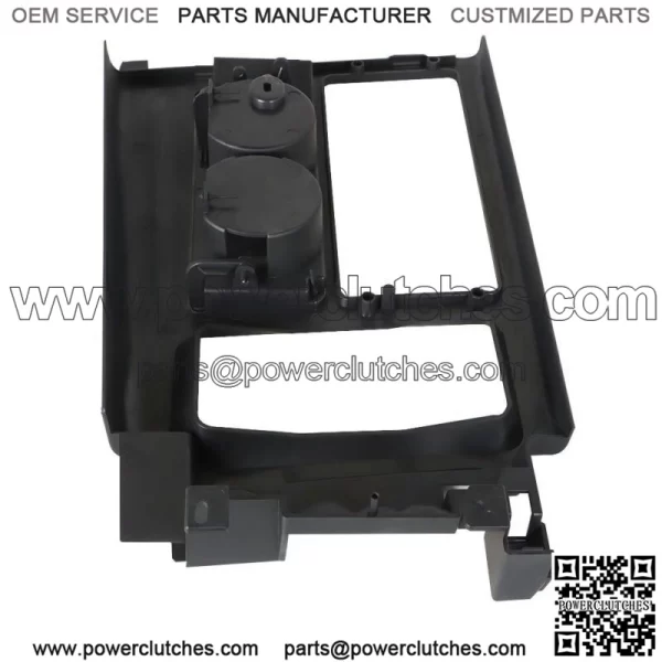 For 1994-1996 Corvette C4 6 Speed Manual Shift Plate Console Black Rubber - Image 2