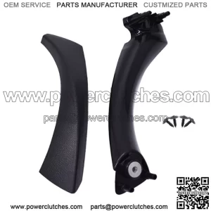 Passenger Side Inner+Outer Door Panel Handle Pull Trim Cover For BMW E90 328i