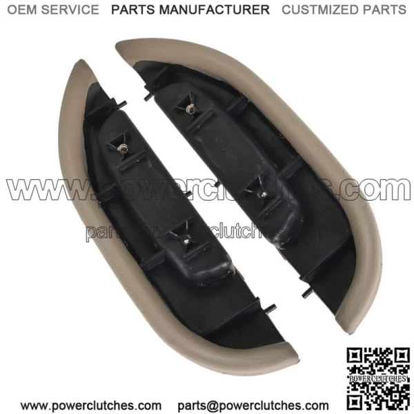 Tan Front Driver Passenger Set Inside Pull Handle Cover For 96-02 Chevy Express - Image 5