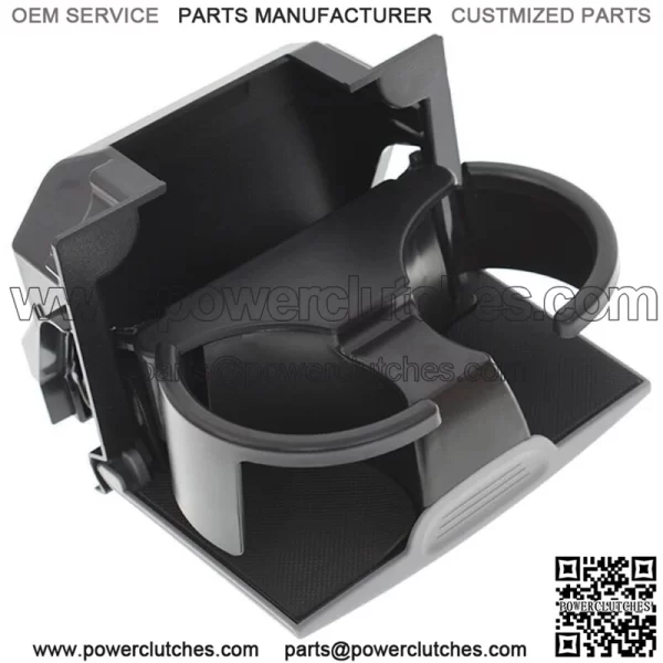 Rear Gray Center Console Cup Holder For Nissan Frontier Xterra 96965-ZS00A - Image 3