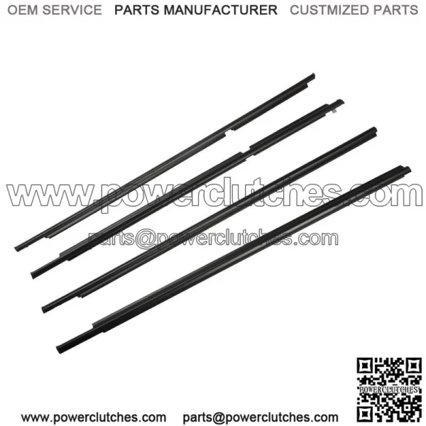 Car Outside Window Weatherstrip Seal Belt Moulding For Toyota 4Runner 2003-2009 - Image 2