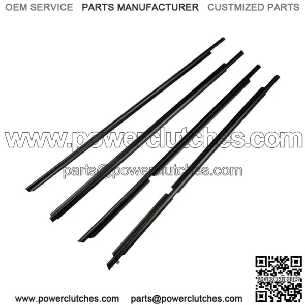 Car Outside Window Weatherstrip Seal Belt Moulding For Toyota 4Runner 2003-2009 - Image 5