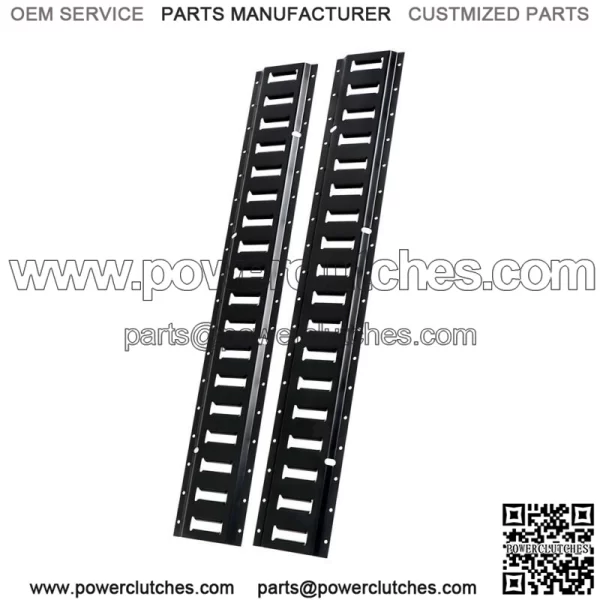 Track Tie Down Rail Kit 3' For Garages, Vans, Trailers Motorcycle Tie Downs 2pcs - Image 2