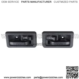 Pair Left+Right Side Interior Door Handles For 1987-2004 Jeep Wrangler YJ TJ