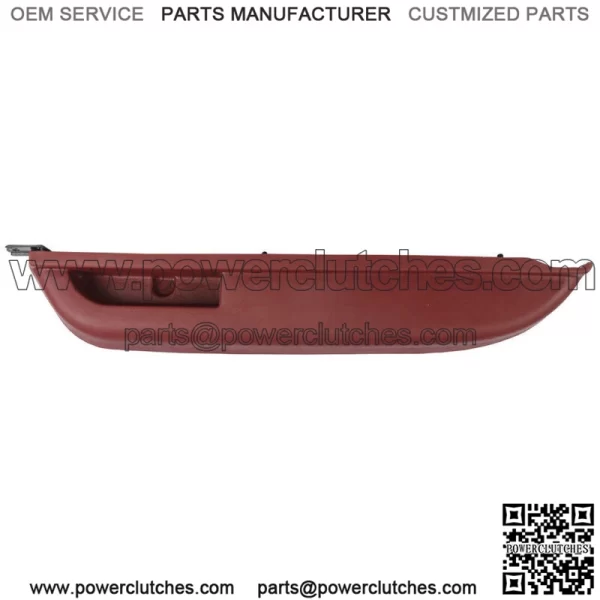 For 1990-1994 Chevrolet GMC 15691218 Front Right Passenger Side Door Armrest Red - Image 2