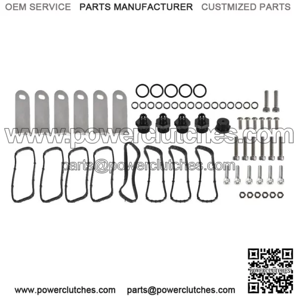 Billet Fuel Rail Kit For LS LS1 LS2 LS3 LS6 Aftermarket Intake Manifold Hardware - Image 3