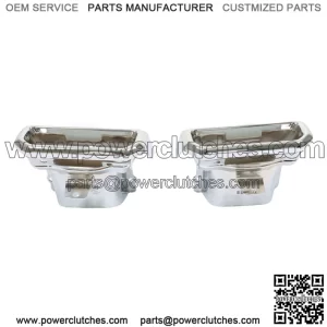 For 2019-2023 Chevrolet Silverado GMC Sierra 1500 Left&Right Side Exhaust Bezels