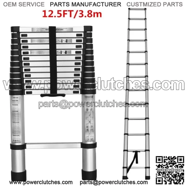 Ladder Step Extension Telescoping Lightweight Portable Folding Telescopic - Image 5