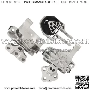 3Pcs Engine Motor & Transmission Mounts Set For Dodge Dart 2.0L 2.4L 2013-2016