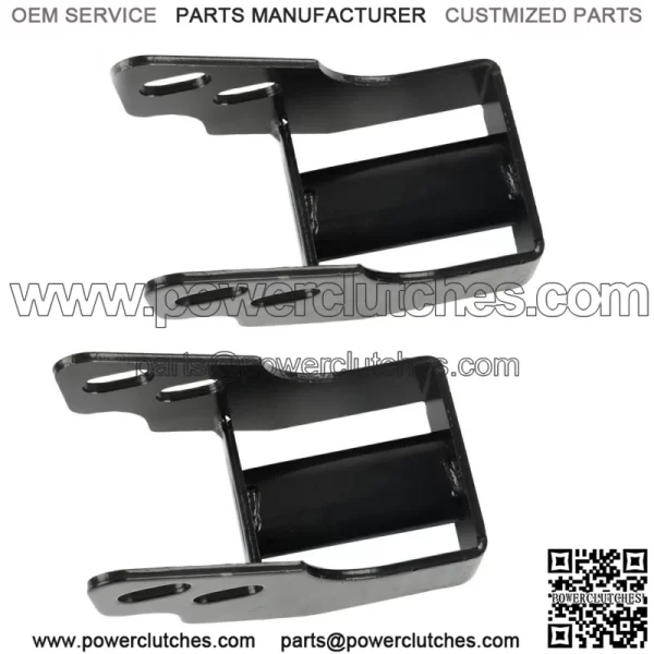 Bumper Bracket Set For 2011-2014 Chevrolet Silverado 2500 HD Front Steel 2Pc - Image 3