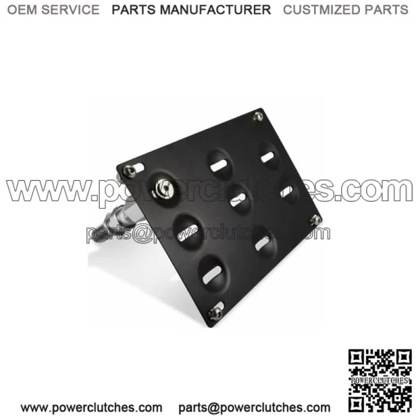 Bumper Tow Hook License Plate Mount Bracket For Mercedes C E S GLC GLE GLA Class