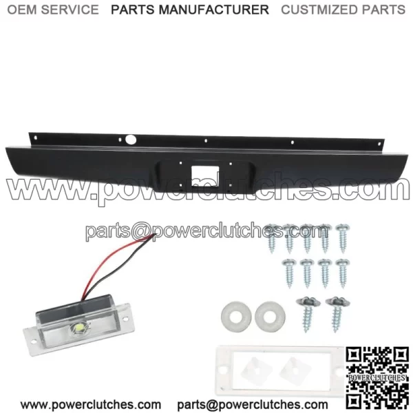 Fit For 2004-2012 Chevy Colorado GMC Canyon Fleetside Rear Steel Bumper Roll Pan - Image 2