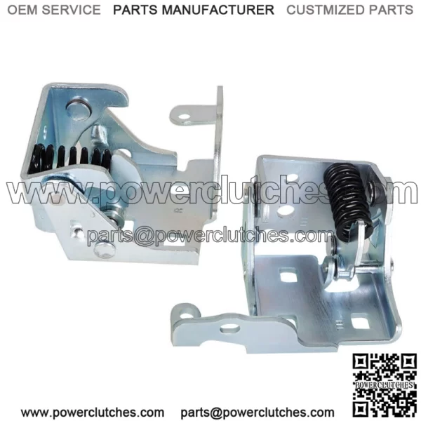 2Pcs Door Hinges Front Left & Right Lower For 2007-2014 GMC Sierra 1500