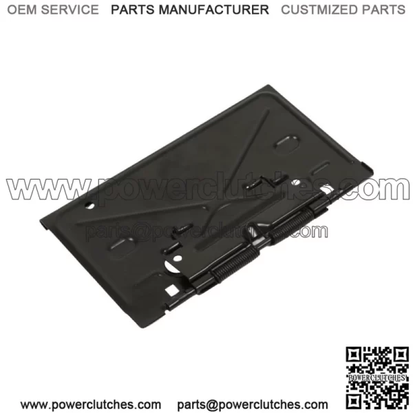 License Plate Tag Bracket Rear For Chevelle Impala Caprice 1968-1972 Black - Image 2