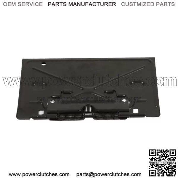 License Plate Tag Bracket Rear For Chevelle Impala Caprice 1968-1972 Black - Image 3