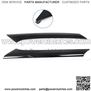 For 09-18 Ford Flex Windshield Outboard Passenger And Driver's Side Trim Black