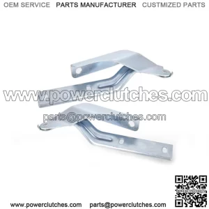 Hood Hinge For 2012 2013 2014 2015 Volkswagen Passat VW1236116 VW1236115 Silver