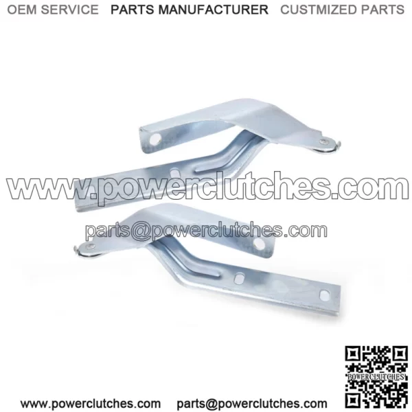 Hood Hinge For 2012 2013 2014 2015 Volkswagen Passat VW1236116 VW1236115 Silver