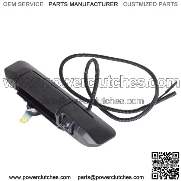 For 2005-2014 Toyota Tacoma ABS Plastic Tailgate Handle With Backup Camera Black - Image 3