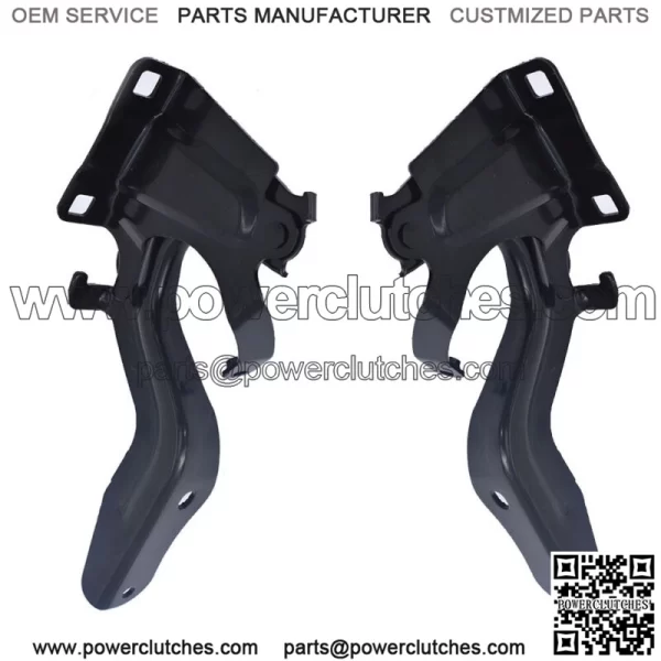 For 14-18 Nissan Rogue 2pcs Hood Hinges Driver & Passenger Side Left Right Set - Image 3