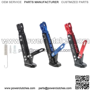 Motorcycle CNC Adjtable Kickstand Foot Side Parking Bracket Support Stand