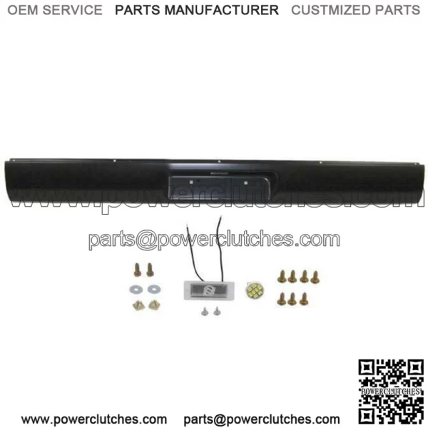Rear Steel Roll Pan For 1995-2004 Tacoma Standard Bed W/ License Led Lamp Screws - Image 2
