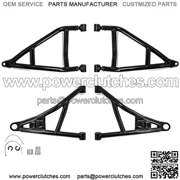 1.5" Forward Offset A Arms for 2019+ Honda Talon 1000X / 2020+ Talon 1000X-4 | Fit up to 34" Tires | 1.5" Tubing 25% Larger Than Stock | Utilizes Stock A-Arm Bushings!