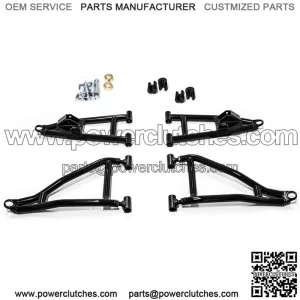 2" Forward Offset A Arms for 2021-2022 Polaris Ranger XP 1000 / Crew -See Fitment | Fit up to 32" Tires | Front & Rear Shock Bump Stops | 1.25?? Tubing 25% Larger Than Stock!