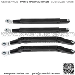 Arched Boxed Radius Rods for 2020+ Polaris RZR PRO XP / 2020+ Polaris RZR PRO XP-4 | Powder-coated Black