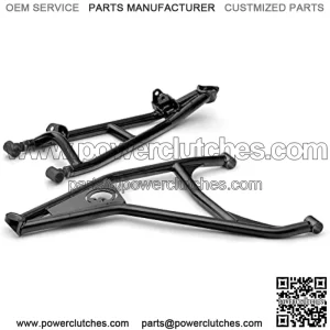 Atlas Pro High Clearance 2" Forward Offset A-Arms for Can-Am Maverick X3 72" Models (See Fitment) | Fit up to 37" Tires | 1.5" Tubing | UV-Resistant Powder Coat | Black